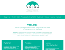 Tablet Screenshot of federatiavolum.ro